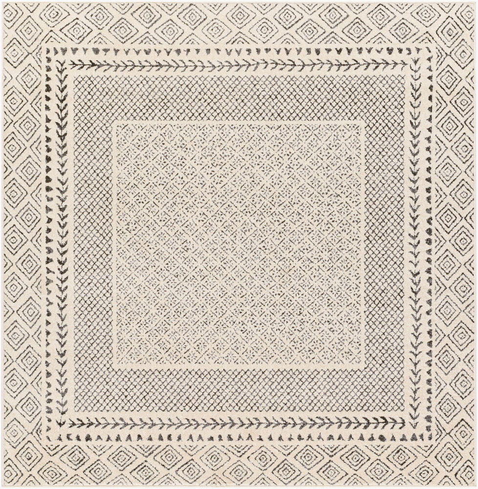Bahar Machine Woven Rug, by Surya, 6'6.74" length x 6'6.74" width