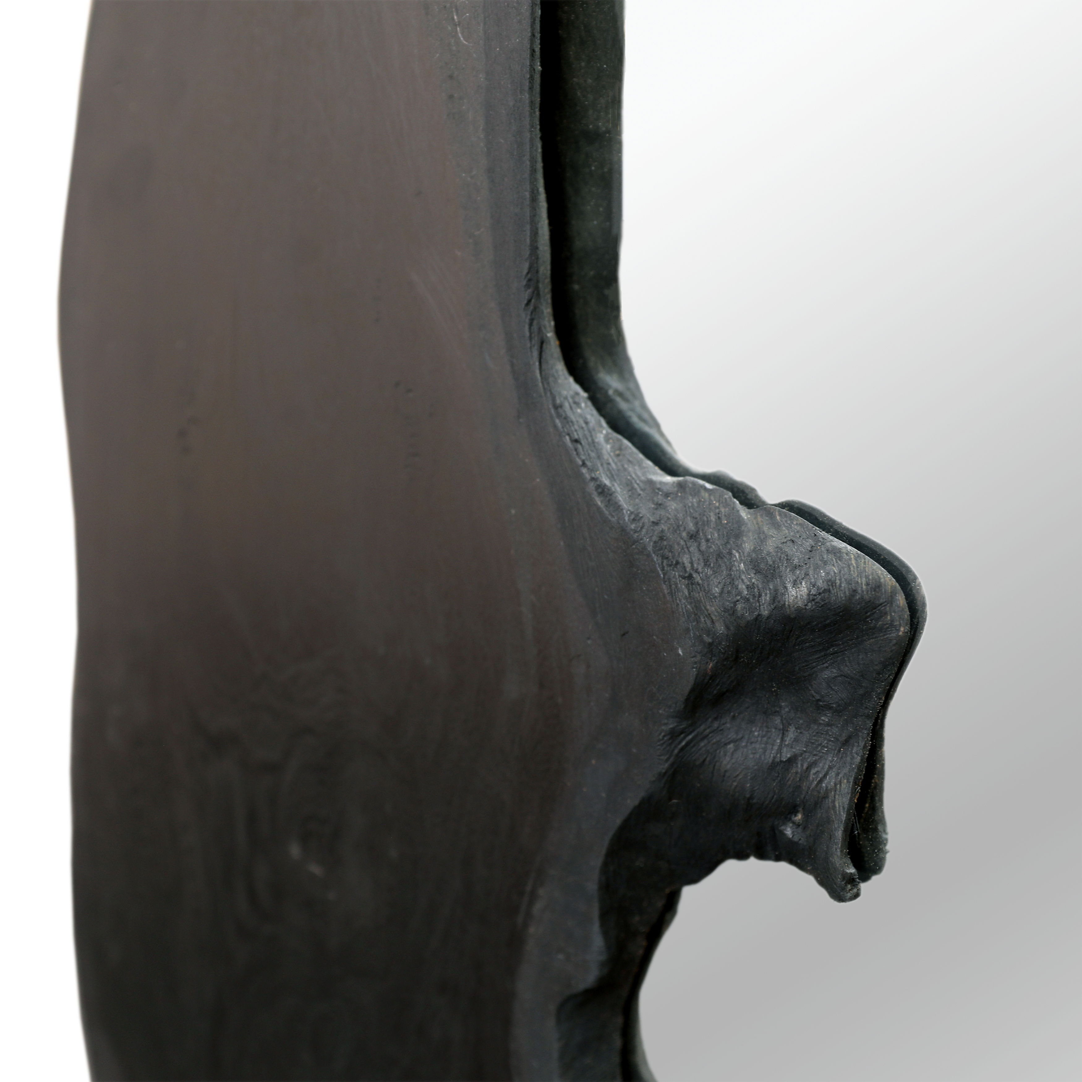 Mina Mirror Blk, Floor Mirror by Dovetail, 40.25" width x 71" height x 1.25" depth View 2