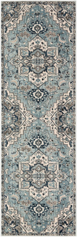 Mesopotamia Machine Woven Rug, by Surya, 7'10.49" length x 2'5.53" width