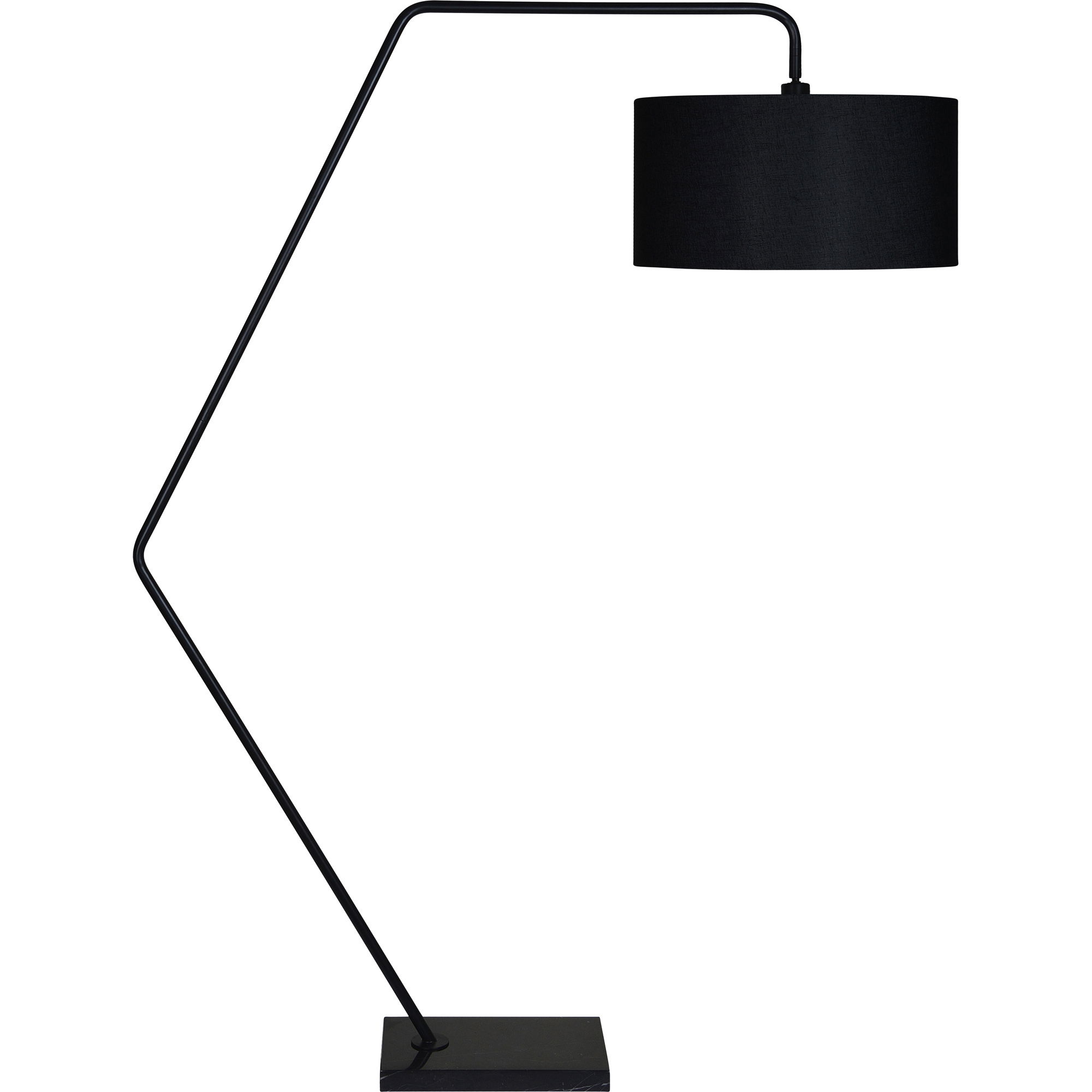 Penelin Floor Lamp, by Renwil, 5'5.25" height x 1'7" depth View 4