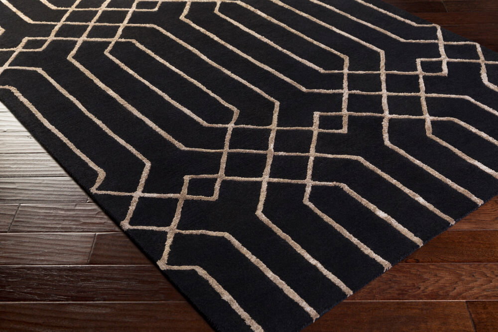 Skyline Handmade Rug, by Surya, 1'6" length x 1'6" width