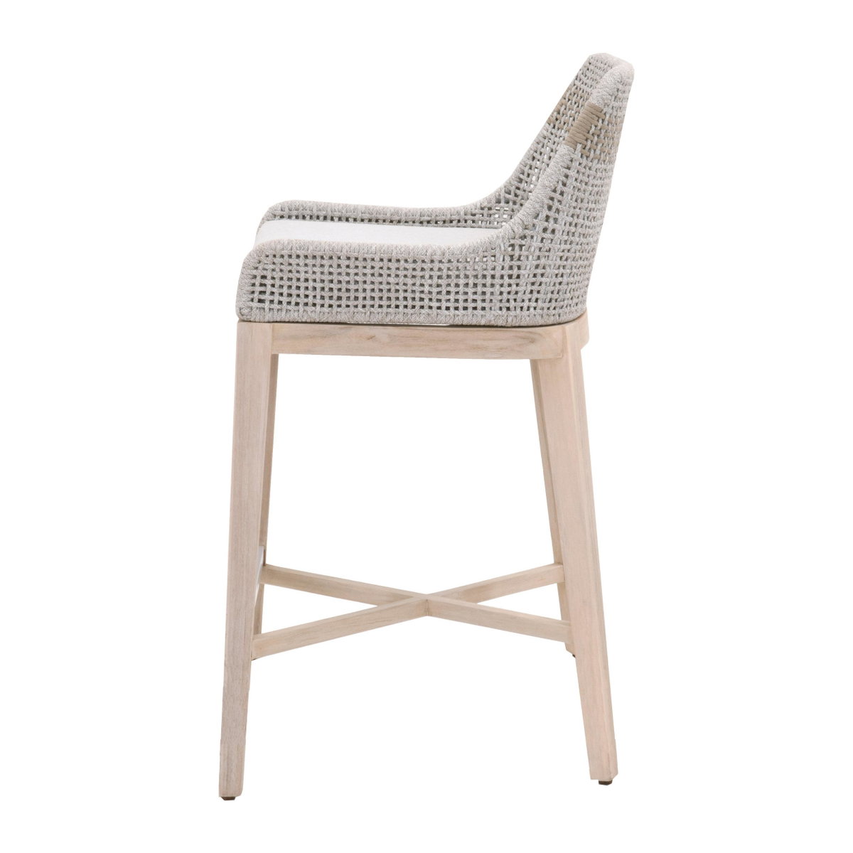 Tapestry Outdoor Barstool, Dining Chair by Essentials for Living, 21" width x 39" height x 21.5" depth View 3