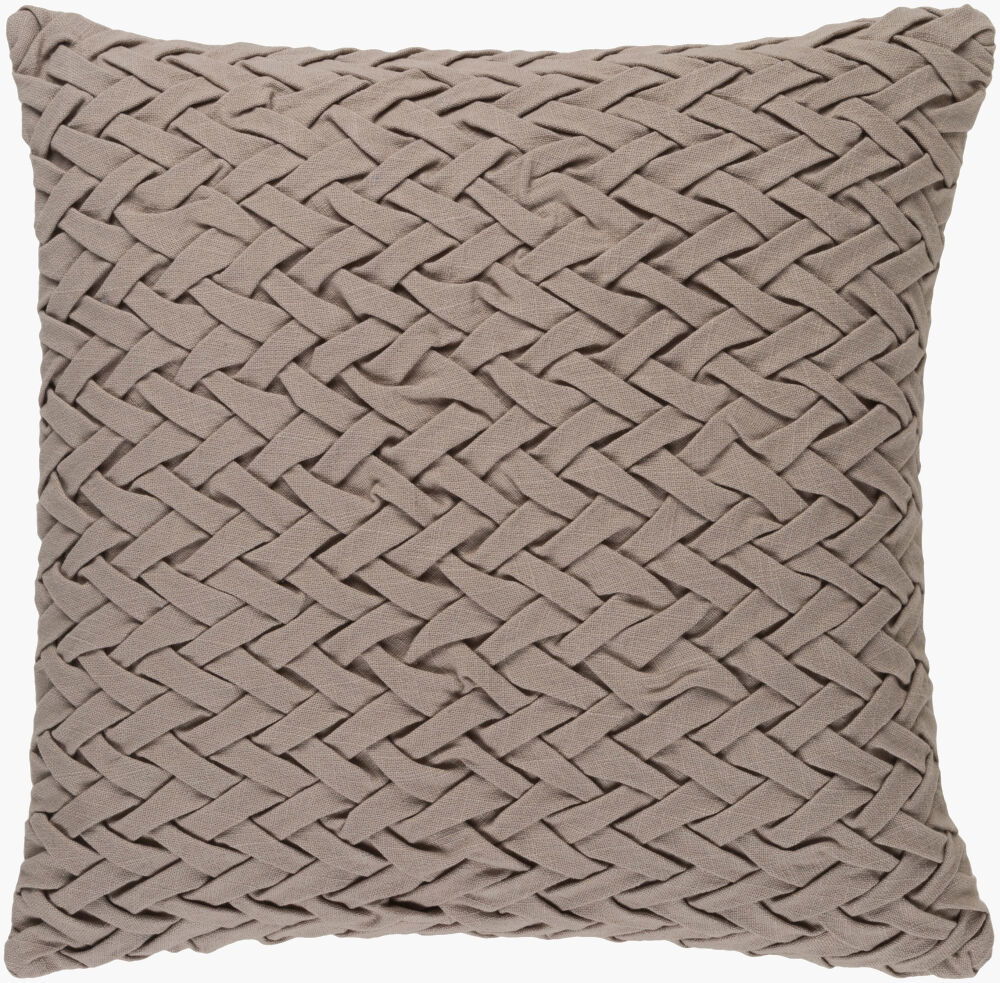 Facade Accent Pillow, Decorative Pillow by Surya, 18" length x 18" width