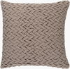 Facade Accent Pillow Poly, Decorative Pillow by Surya, 18" length x 18" width thumbnail