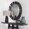 Caribou Dark Espresso Round Mirror, by Uttermost, 41.37" width x 41.37" height x 1.62" depth thumbnail 2