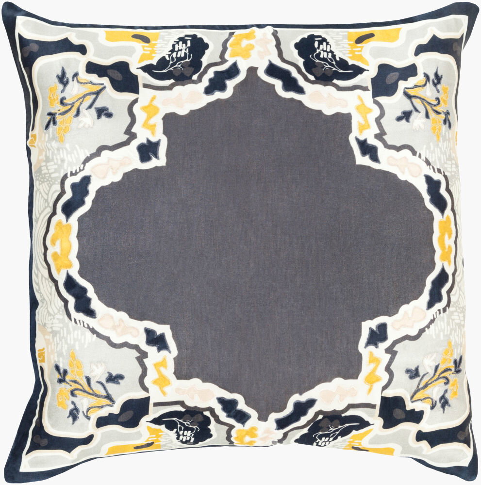 Geisha Accent Pillow, Decorative Pillow by Surya, 22" length x 22" width