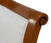 Polk Fabric Side Chair  Brown, by Sarreid, 2'3" length x 1'9" width x 3'3" height thumbnail 6