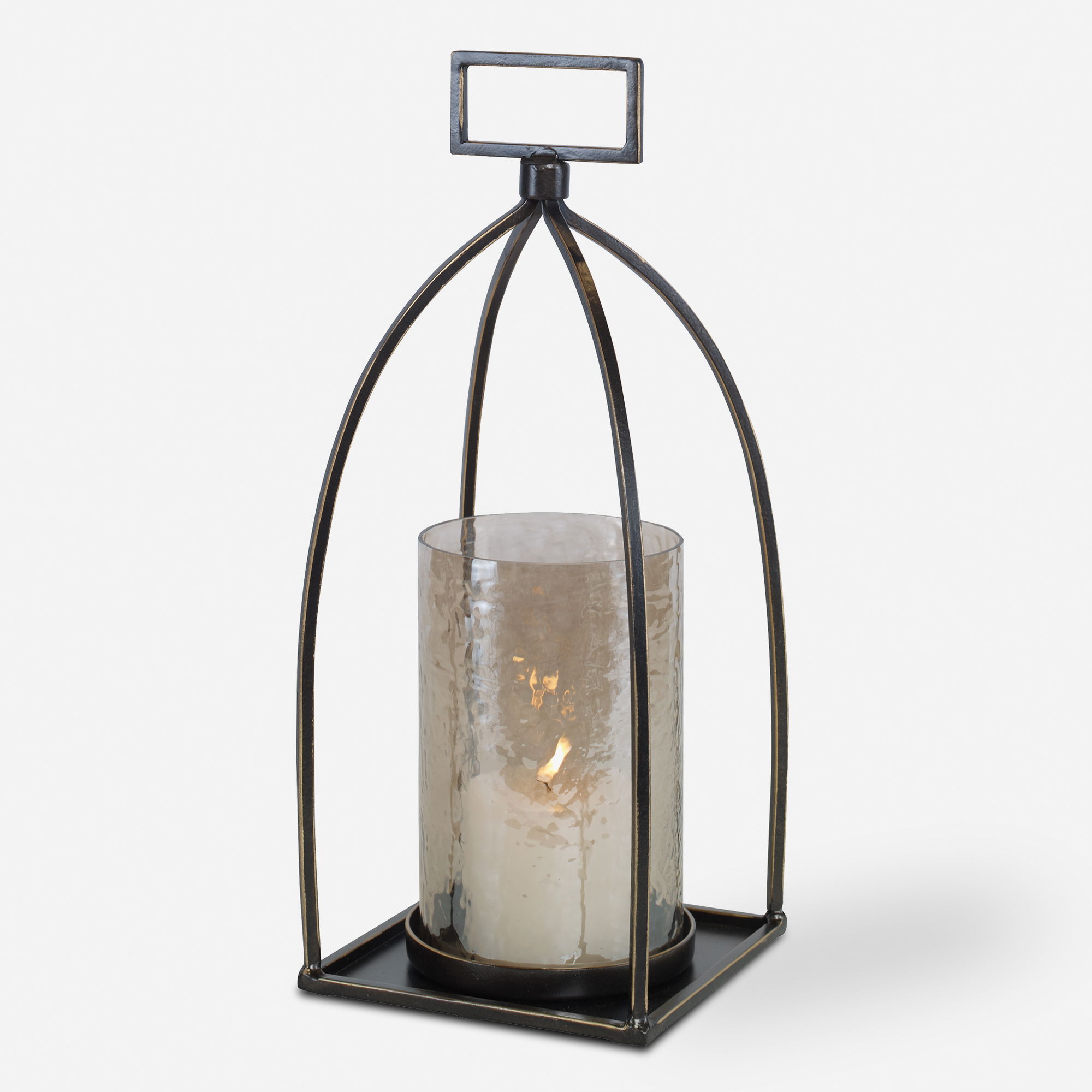 Riad Bronze Lantern Candleholder large image 