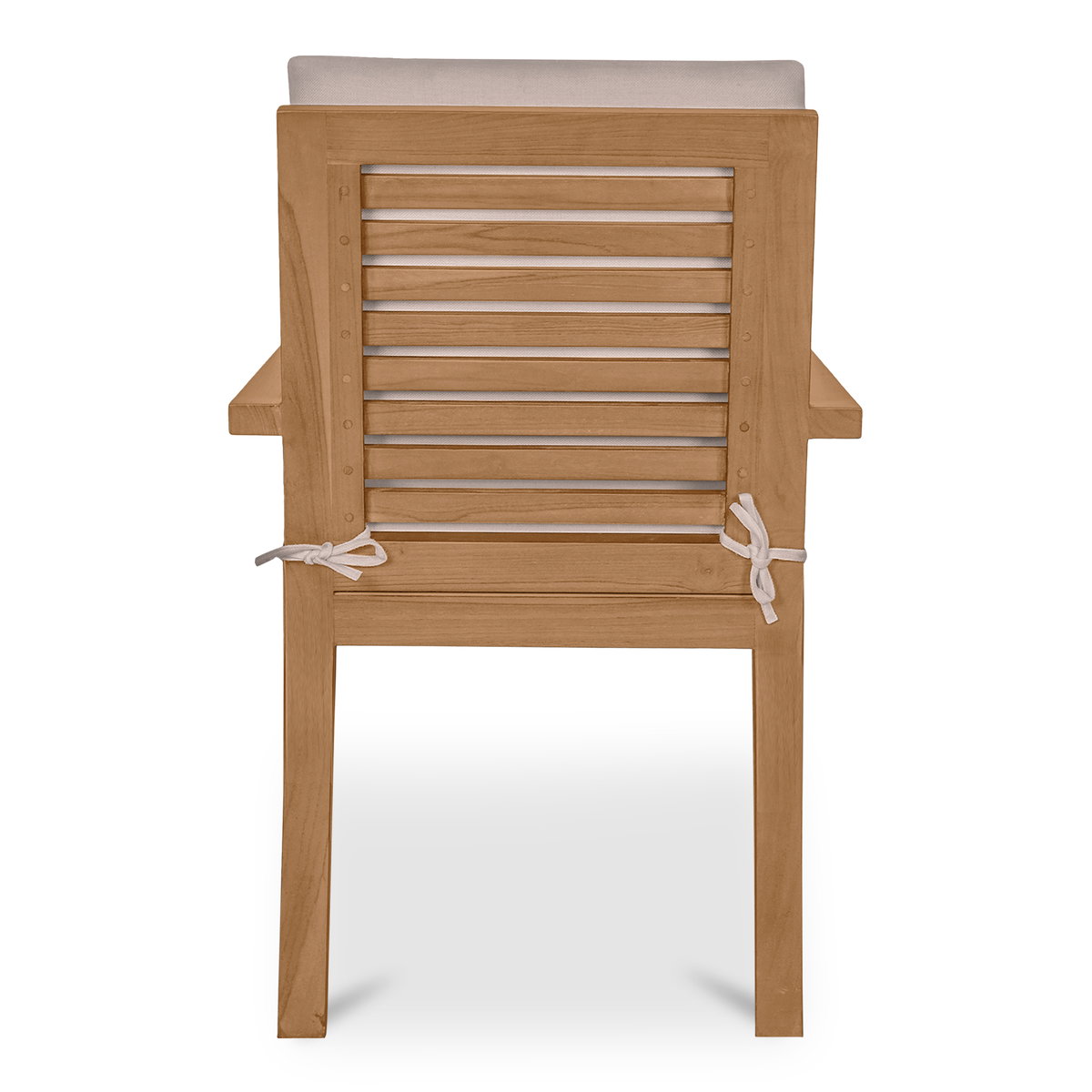 Mateo Outdoor Dining Chair White, Outdoor Chair by Moe's Home, 1'11.27" width x 2'10.25" height x 2'1.47" depth View 4