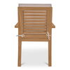 Mateo Outdoor Dining Chair White, Outdoor Chair by Moe's Home, 1'11.27" width x 2'10.25" height x 2'1.47" depth thumbnail 4