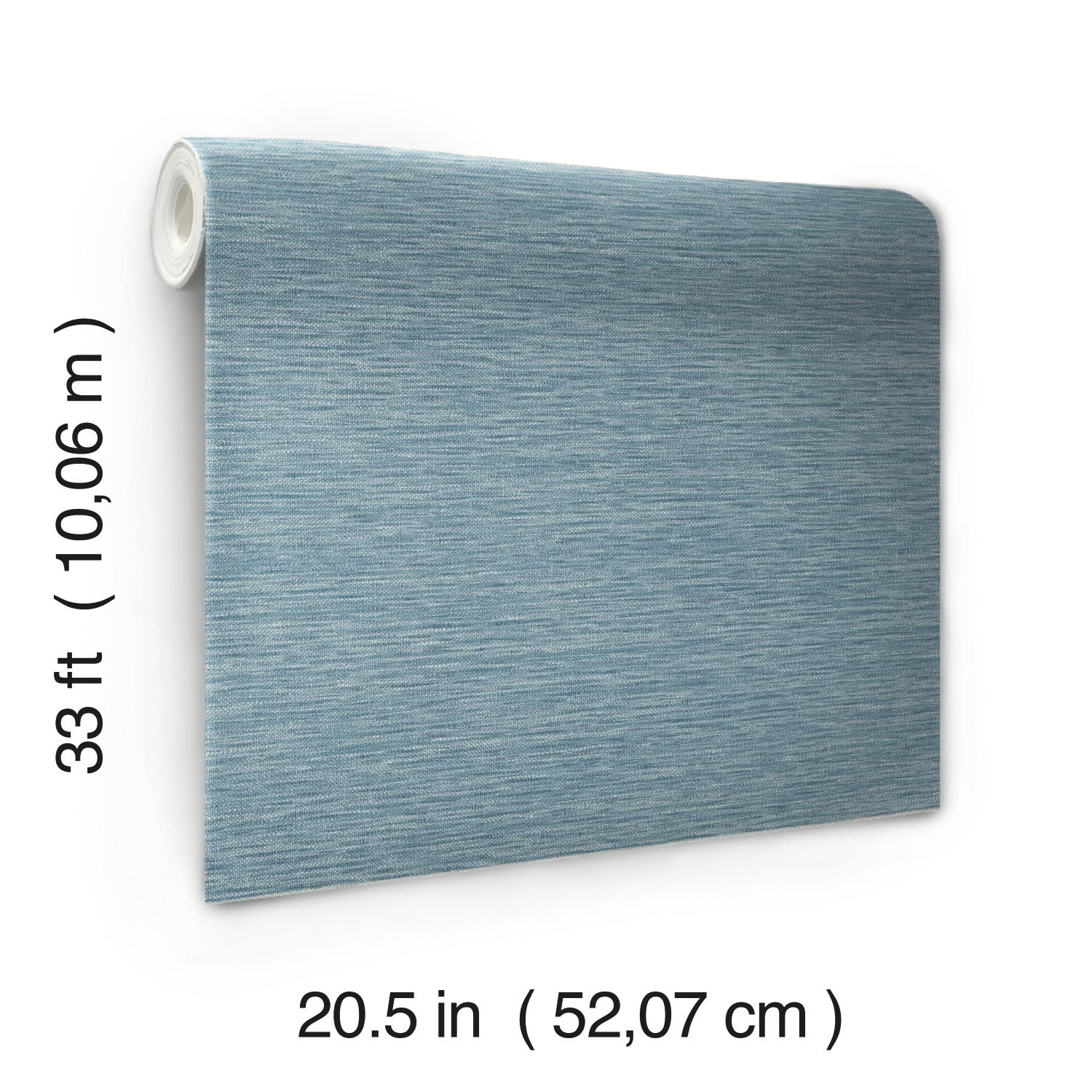 Challis Woven Blue Wallpaper large image 