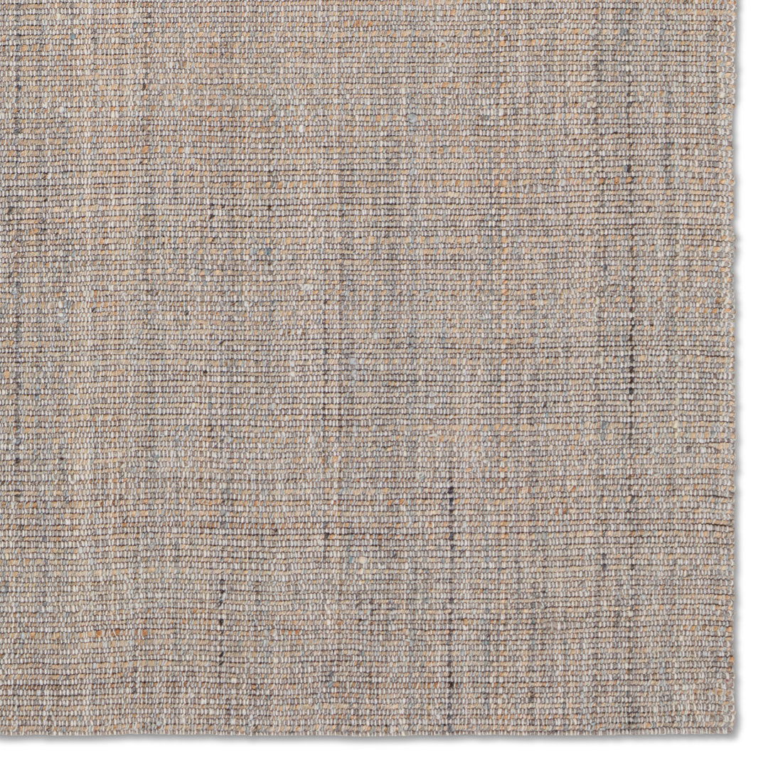 Jaipur Living Season CMB05 Handmade Solid Cream and Blue Area Rug (6'x9') large image 
