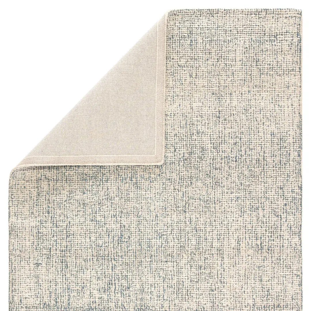 Ivory/Blue Area Rug large image 