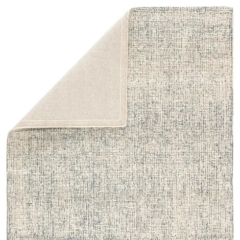 Ivory/Blue Area Rug
