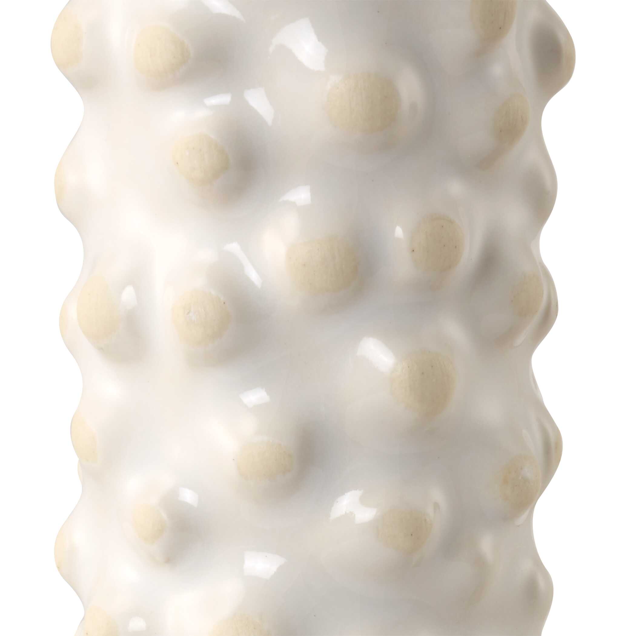 Makira Cylindrical Sculptures Set/3, Decorative by Uttermost, 3.5" width x 28.75" height x 3.5" depth View 3