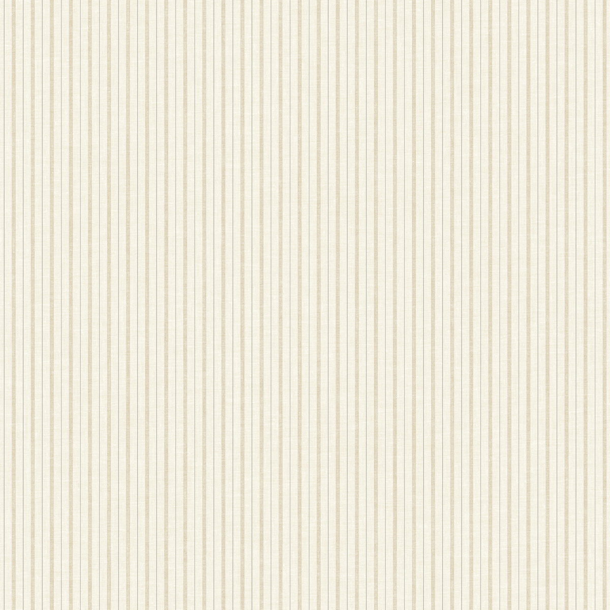 French Ticking Cream Wallpaper, by York Wall, 33' length x 1'8.5" width x 0.02" depth