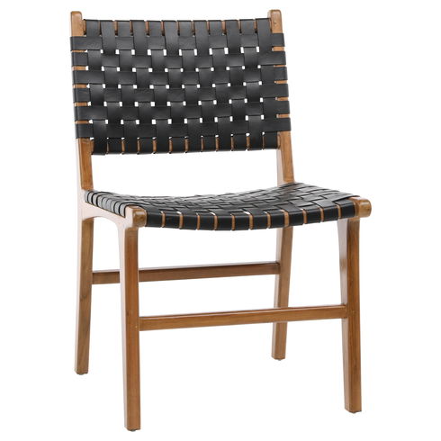Dale Dining Chair Black Leather