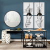 Leighton II 15x20 Black Metal Spherical Pendant Light thumbnail 1