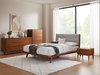 Mercury Upholstered Queen Platform Bed, Amber, by Greenington, 87" length x 63.5" width x 42" height thumbnail 8