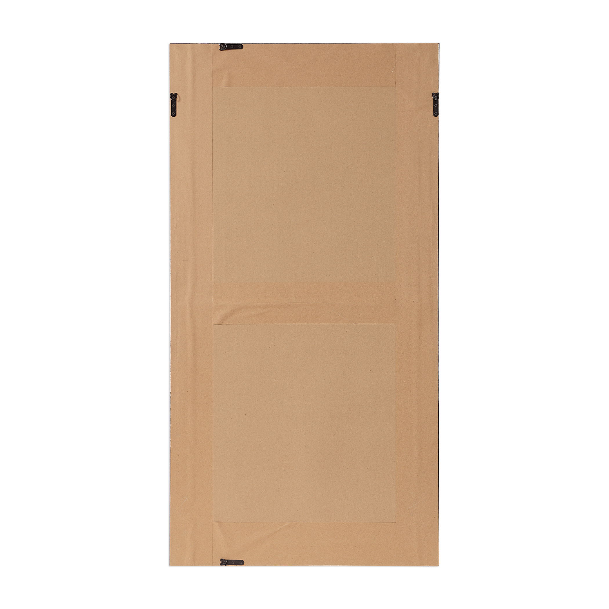 Gabelle Metallic Silver Mirror, by Uttermost, 32" width x 62" height x 2.75" depth View 7