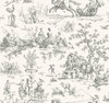 Seasons Toile Grey Wallpaper, by York Wall, 27' length x 2'3" width x 0.02" depth thumbnail