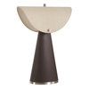 Conover Brown Modern Table Lamp, by Uttermost, 19" width x 27.25" height x 19" depth thumbnail 7