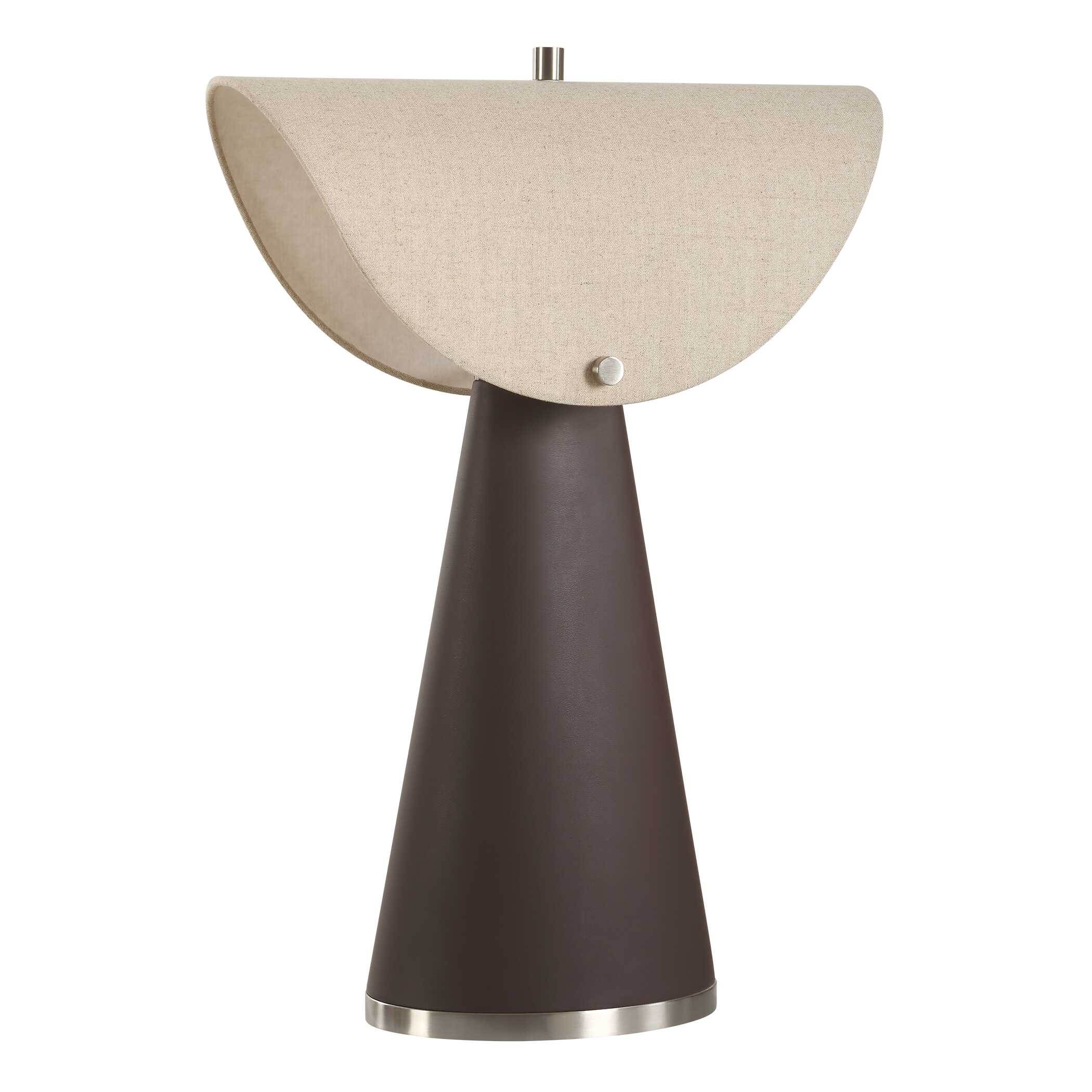 Conover Brown Modern Table Lamp large image 