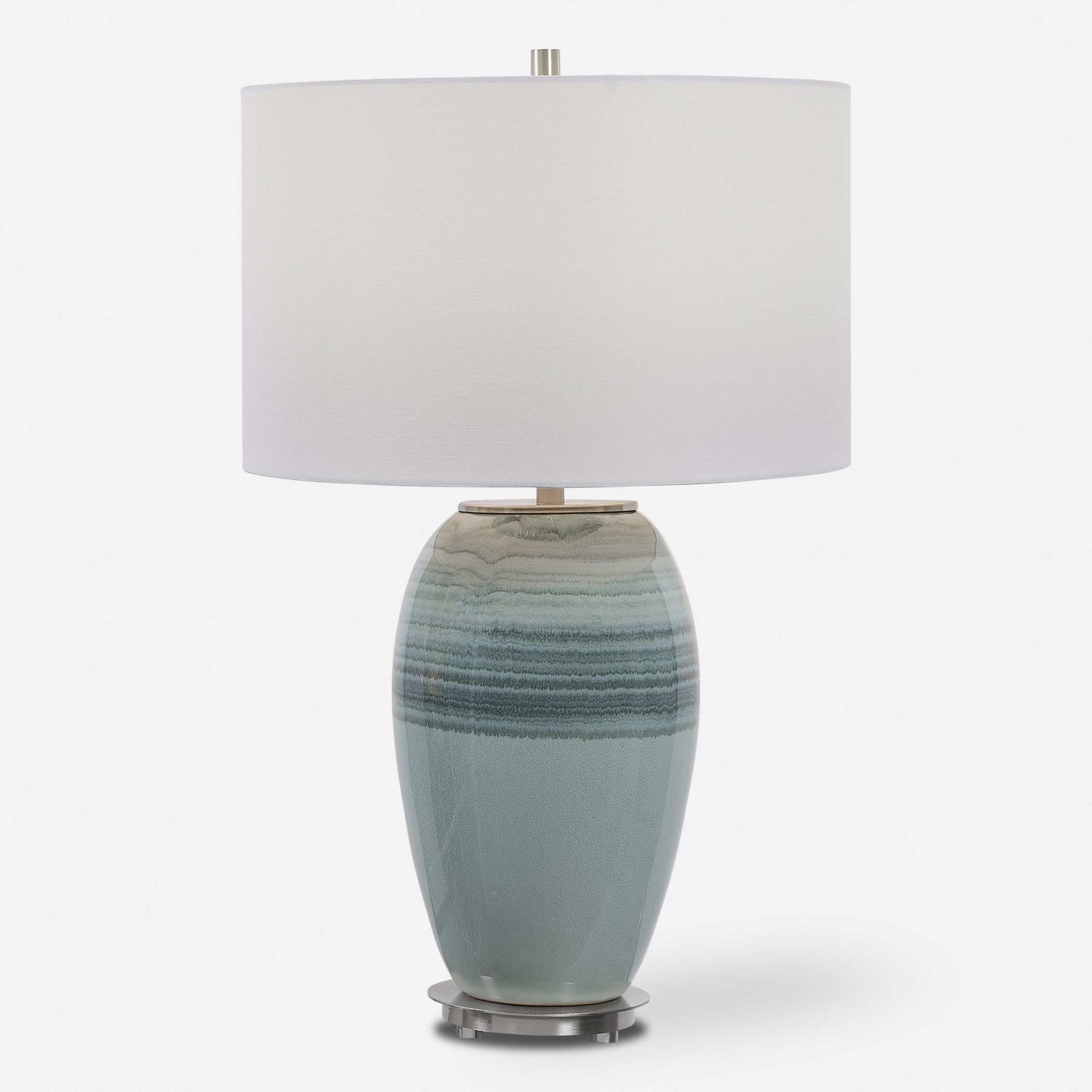 Caicos Teal Table Lamp large image 