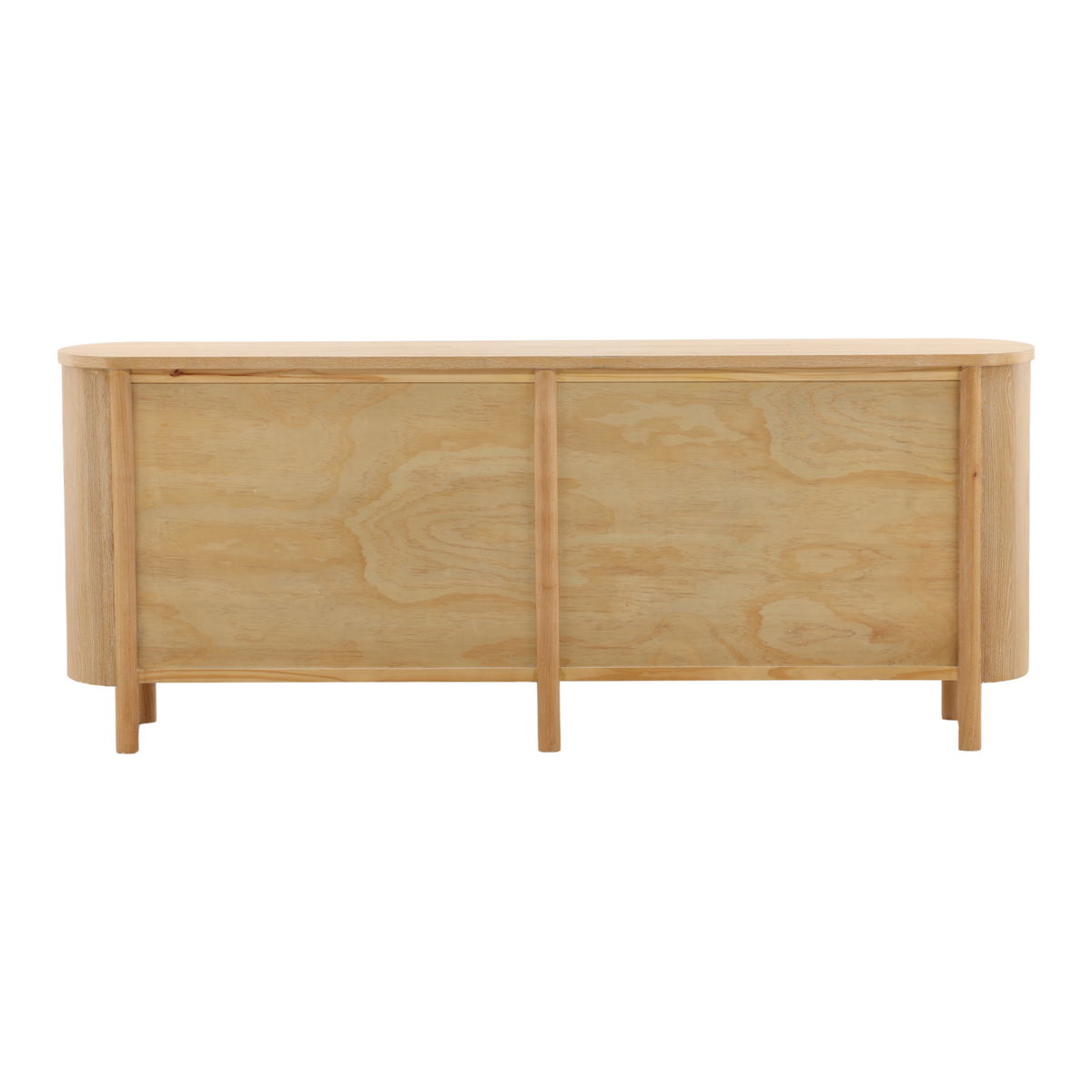 Raelyn Sideboard Natural, Sideboards & Buffet by Dovetail, 84" width x 34" height x 18.1" depth View 4