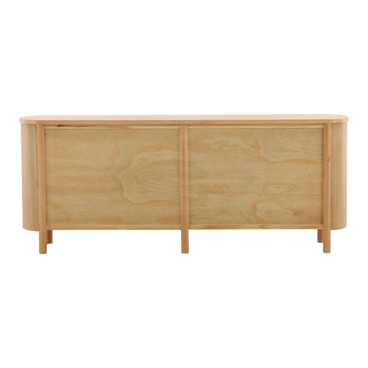 Raelyn Sideboard Natural, Sideboards & Buffet by Dovetail, 84.1" width x 34" height x 18.1" depth View 4