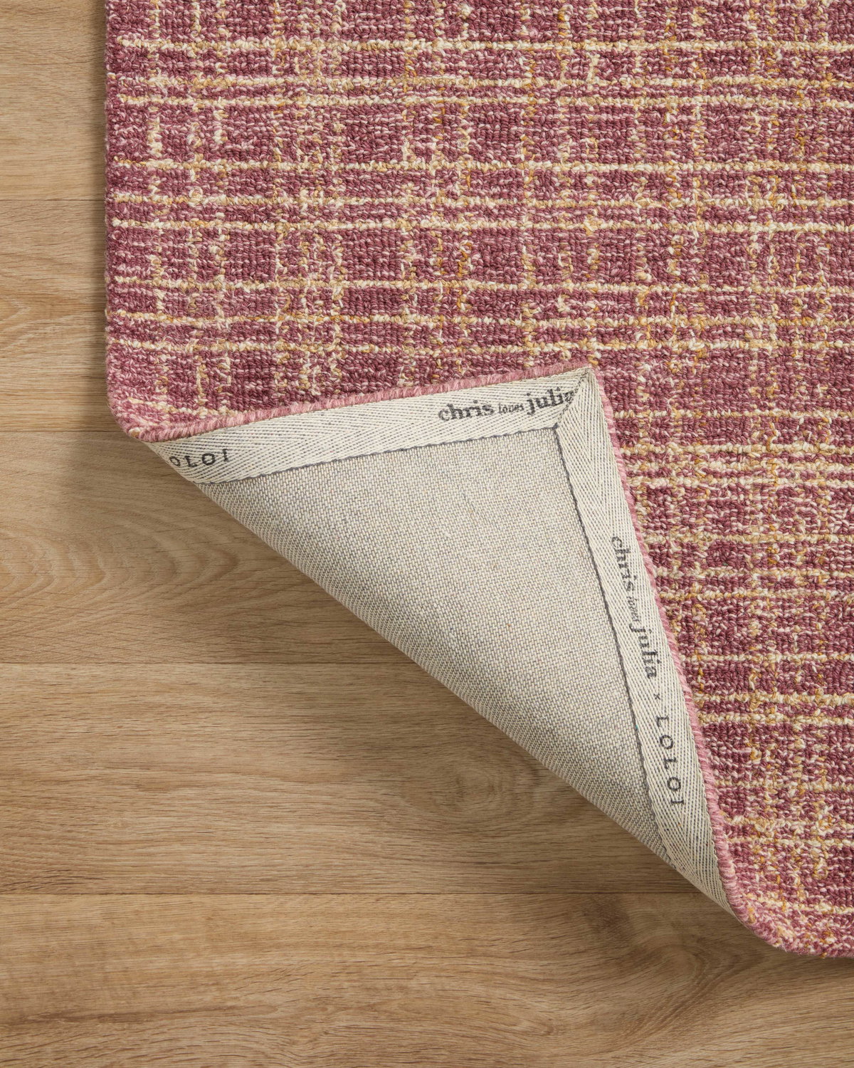 Chris Loves Julia x Loloi Polly Rug, 7'9" length x 9'9" width View 6