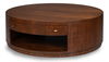 Vero Cocktail Table, Coffee Table by Sarreid, 56" length x 56" width x 22" height thumbnail 1