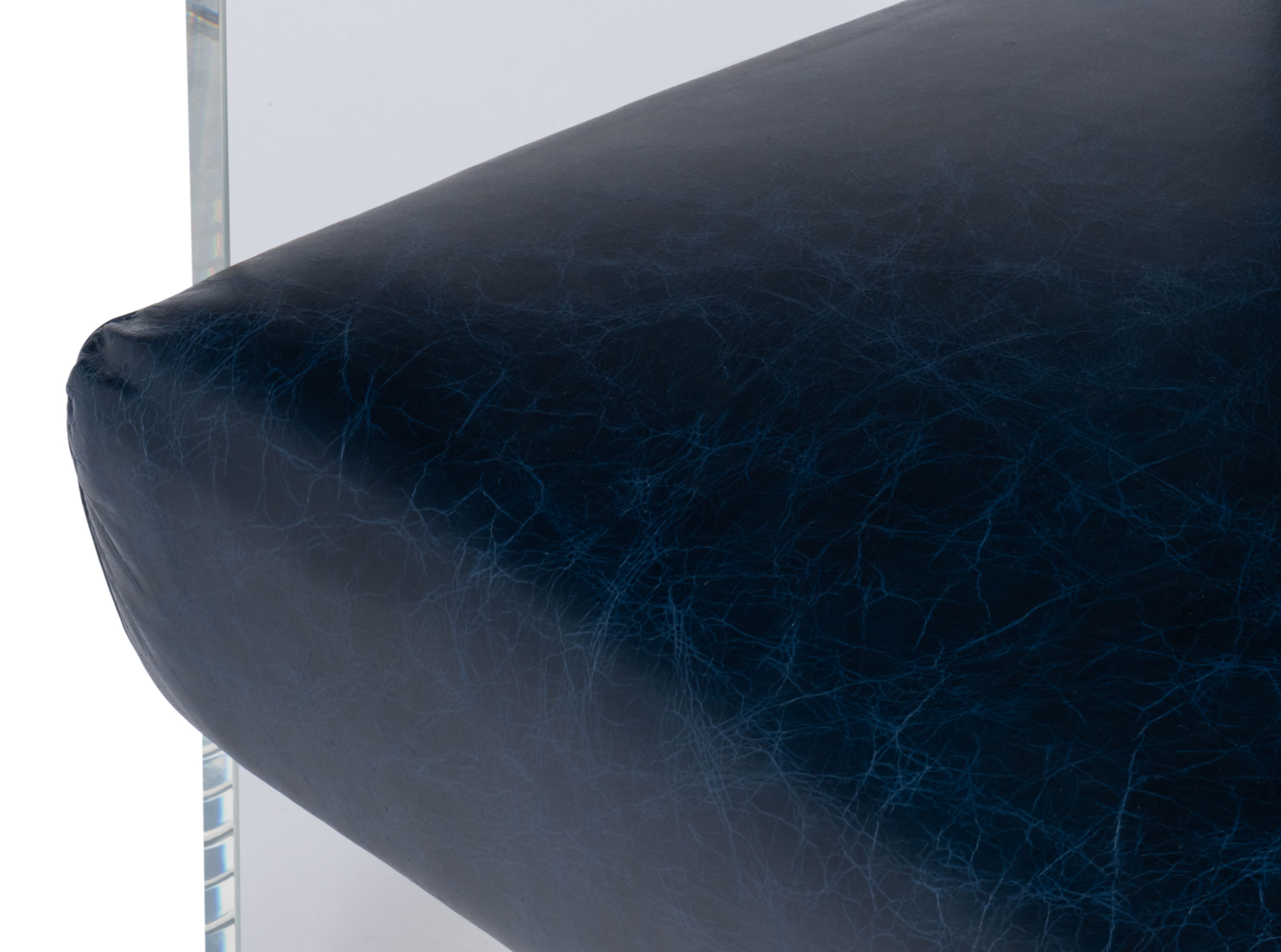 Holloway Armchair, Chateau Blue, Seating by Sarreid, 24" length x 32" width x 31" height View 6