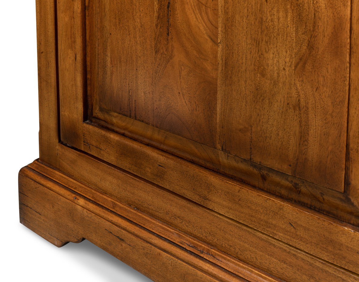 Charterhouse Cabinet  Fruitwood, by Sarreid, 1'6" length x 4'6" width x 3'2" height View 5