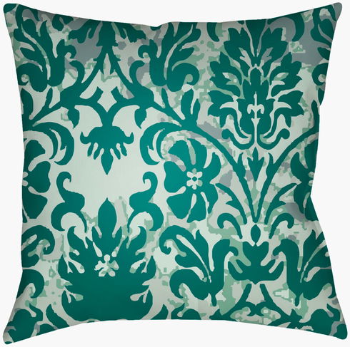 Moody Damask Accent Pillow