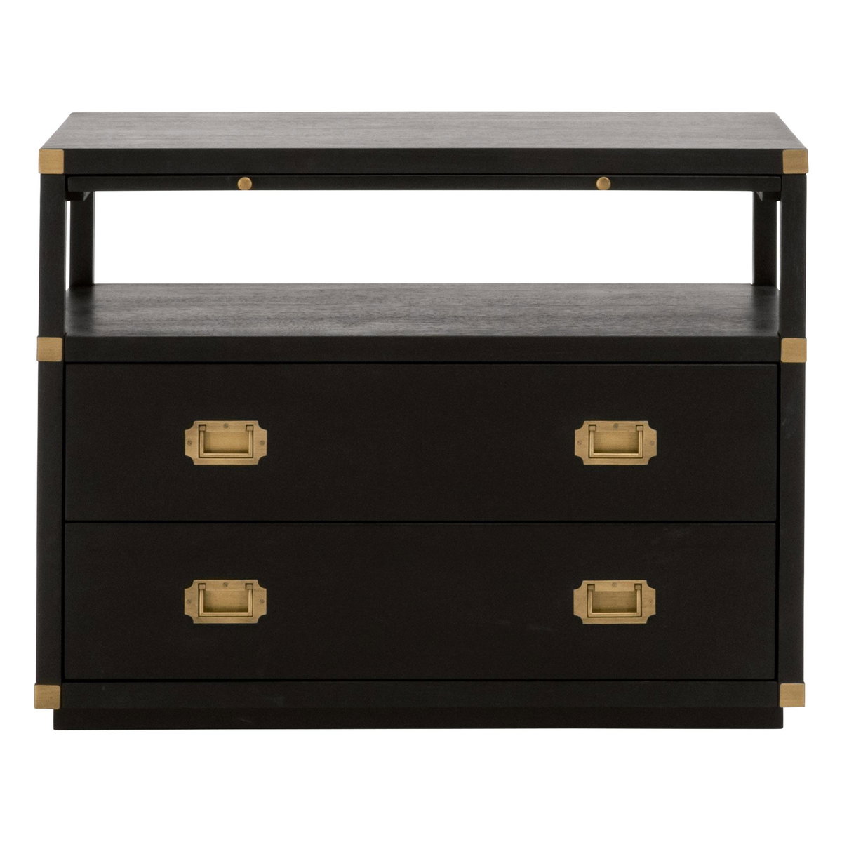 Bradley 2-Drawer Nightstand, by Essentials for Living, 35" width x 27" height x 17.75" depth View 1