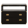 Bradley 2-Drawer Nightstand, by Essentials for Living, 35" width x 27" height x 17.75" depth thumbnail 1