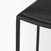 Taniel Black Leather with Black Metal Counter Stool thumbnail 7