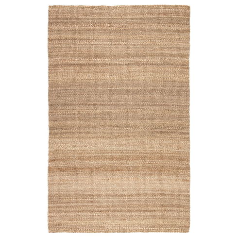 Rhein Natural Solid Tan Area Rug (5