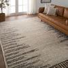 Jaipur Living Patra ALP05 Handknotted Solid Cream and Taupe Area Rug (5'x8') thumbnail 3