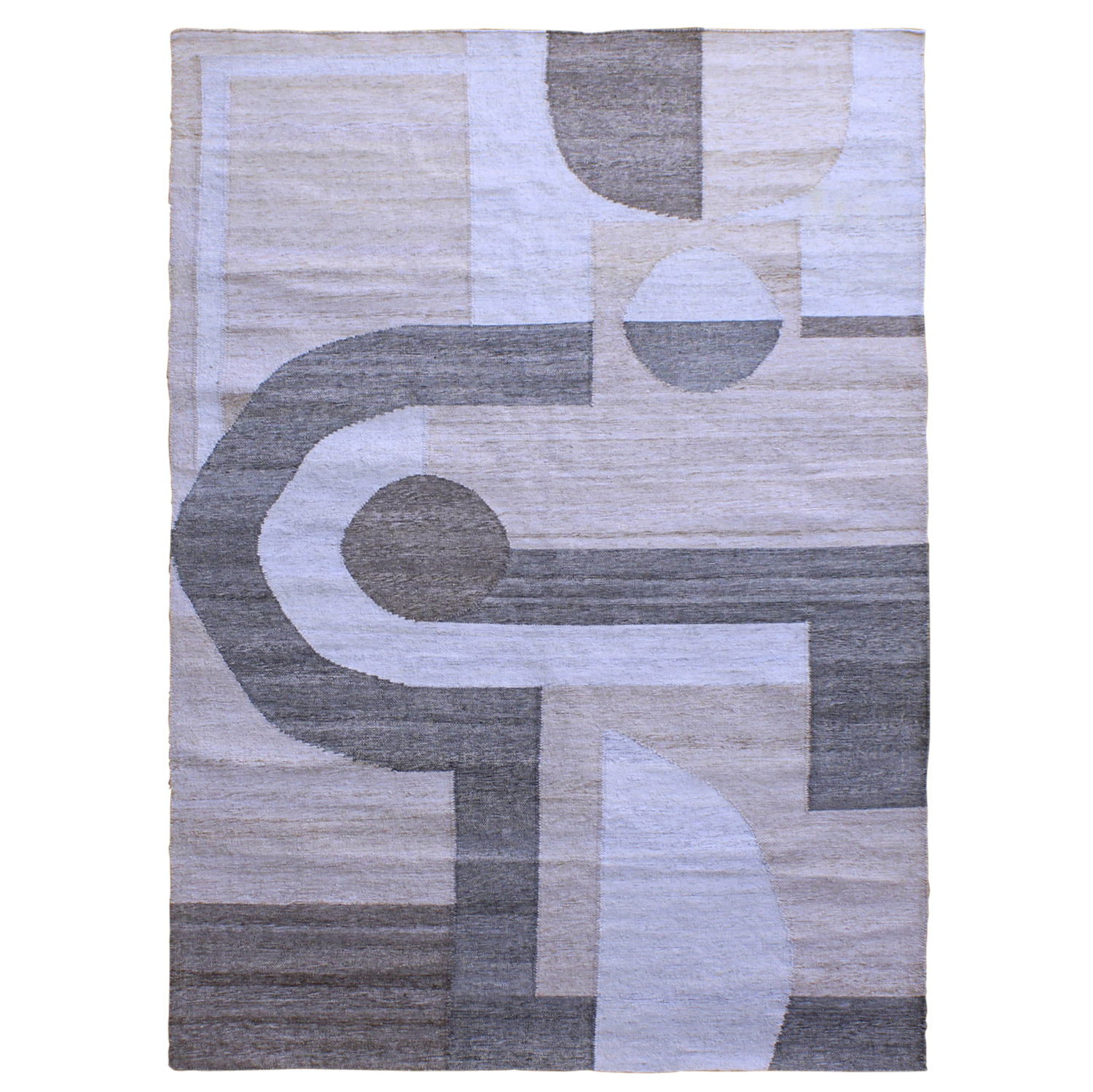 Pavlos Outdoor Rug Grey 6×9, by Dovetail, 6'0.5" width x 0.3" height x 9'0.5" depth