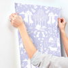 Disney Frozen 2 Nordic Purple Glitter Wallpaper thumbnail 3