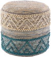Sydney Pouf, Ottoman by Surya, 18" width x 16" height thumbnail