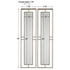 Rutledge Gold Mirrors Set/2 2 Rutledge Gold Mirrors Set/2 thumbnail 2