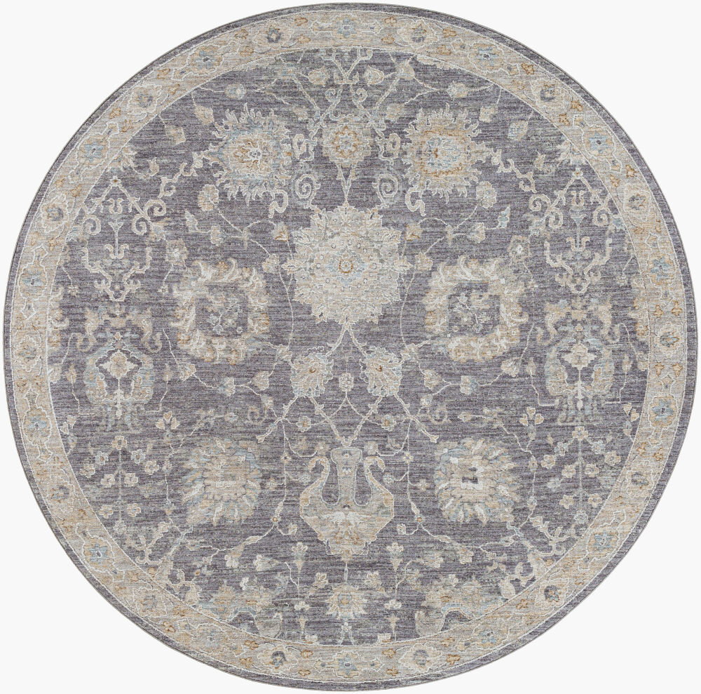 Avant Garde Machine Woven Rug, by Surya, 6'6.74" length x 6'6.74" width