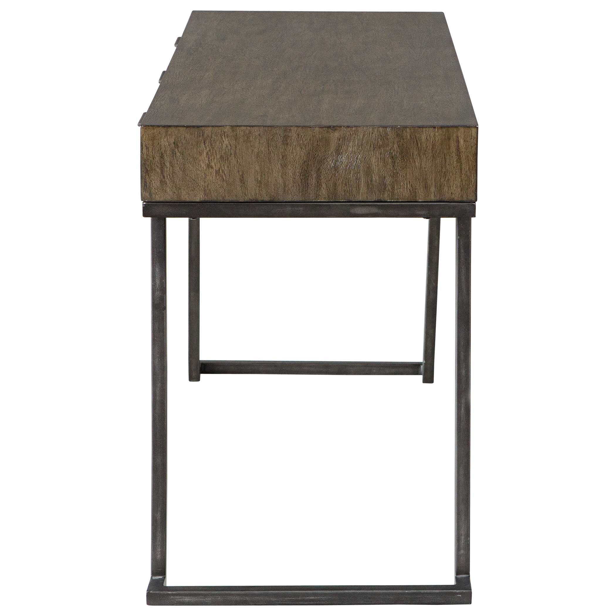 Comrade Natural Wood Desk, Furniture by Uttermost, 50" width x 29.5" height x 20" depth View 6