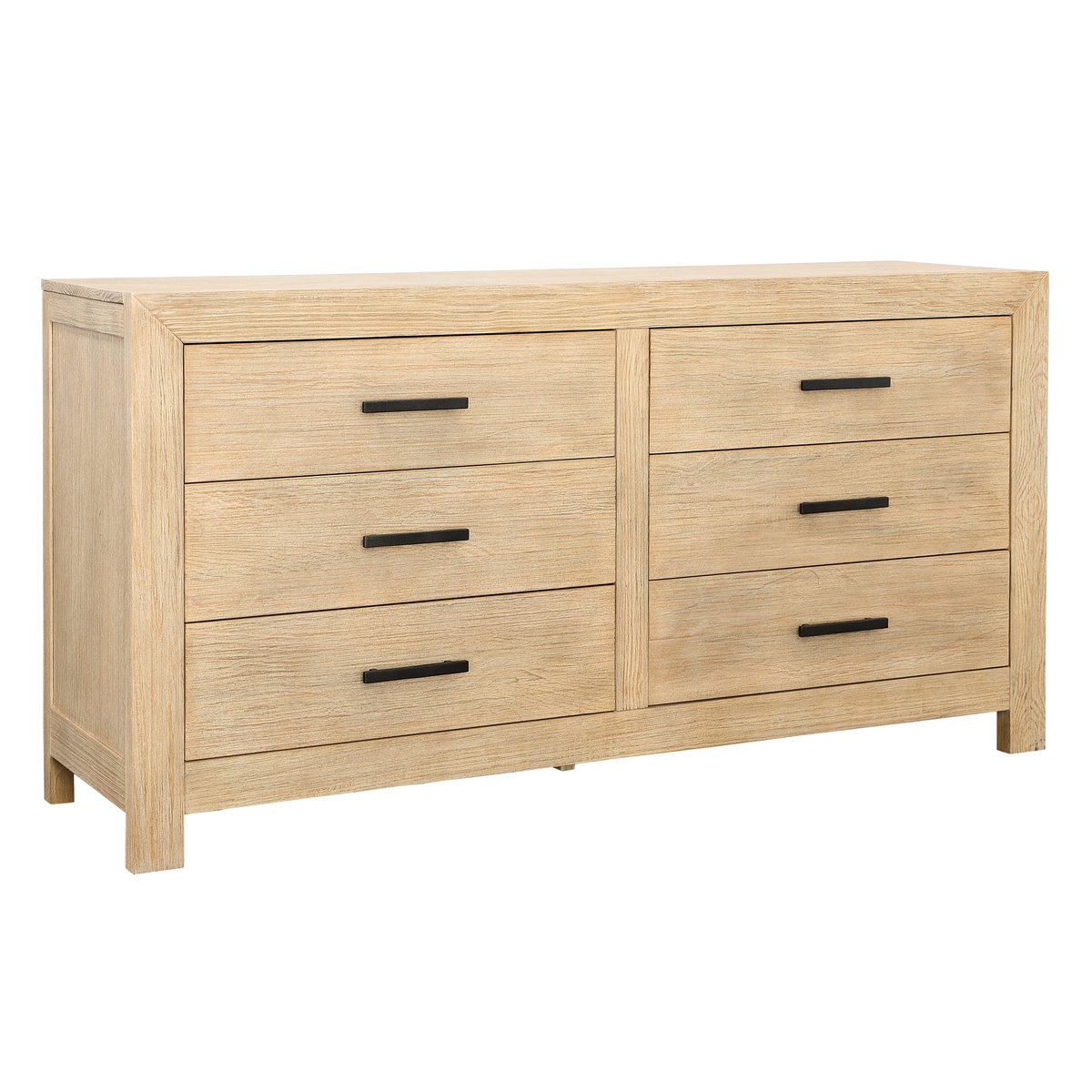 Emmalyn Dresser Light Warm Wash, by Dovetail, 67" width x 35.75" height x 18.8" depth View 1