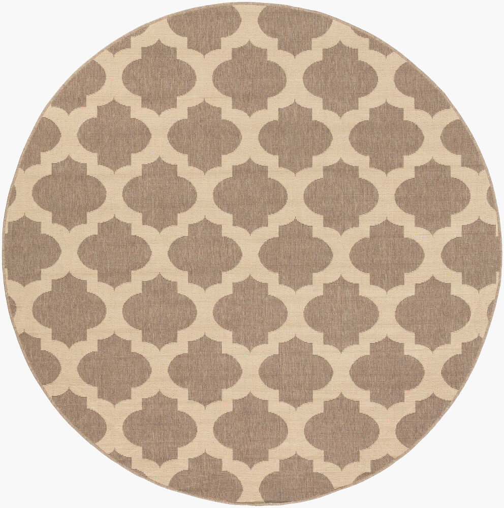 Alfresco Machine Woven Rug, by Surya, 7'3" length x 7'3" width