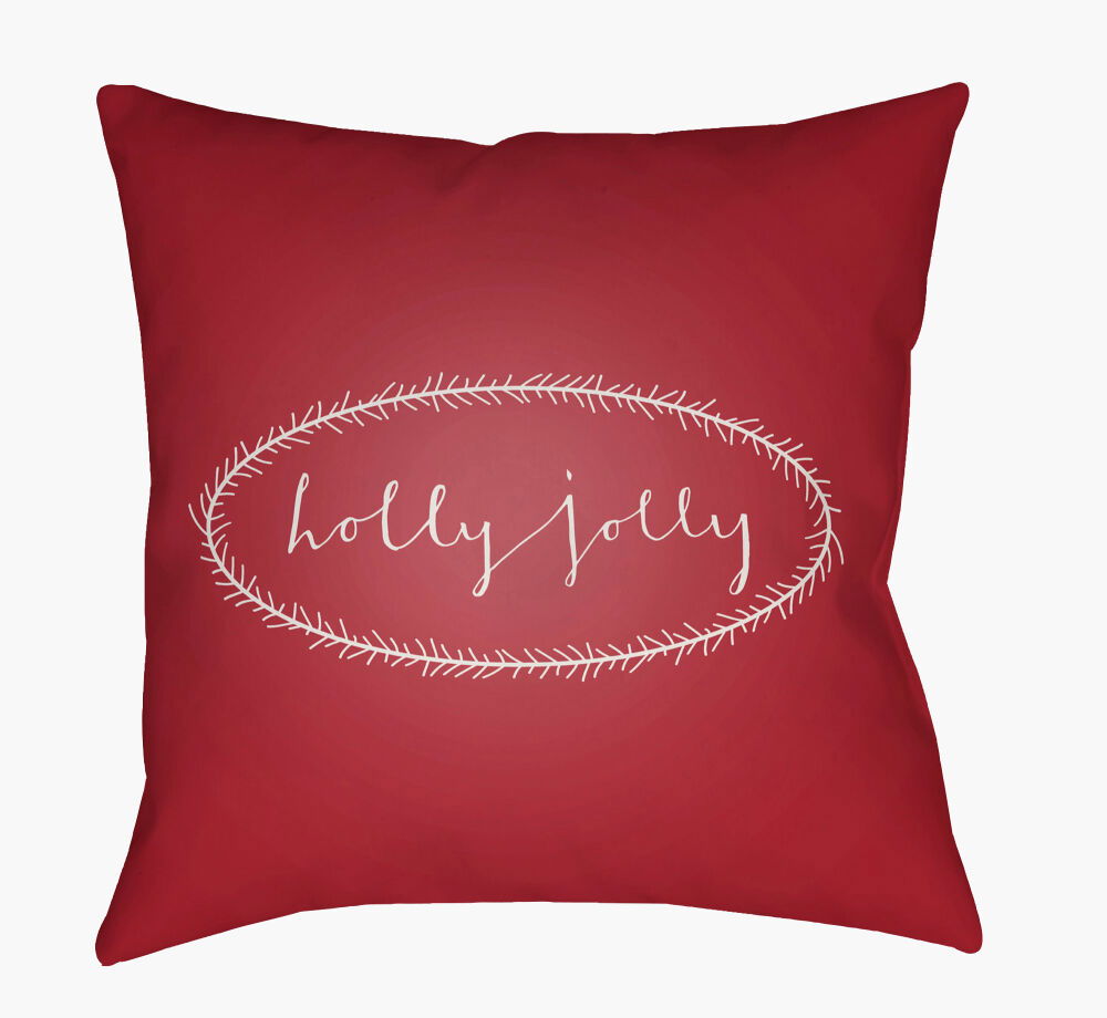 Holly Jolly Accent Pillow large image 