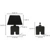 Yara Table Lamp Black thumbnail 9